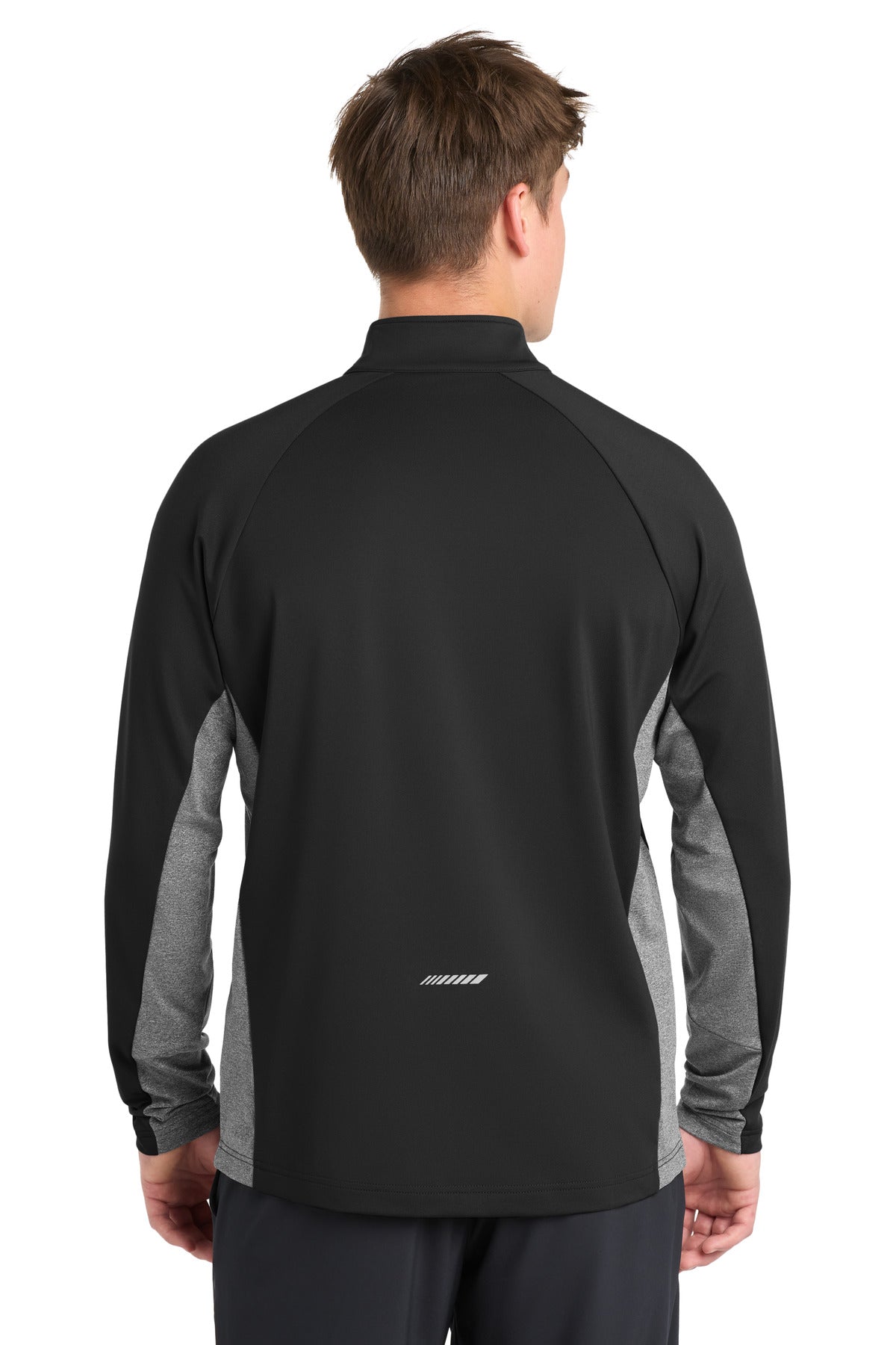 Black/ Charcoal Grey Heather