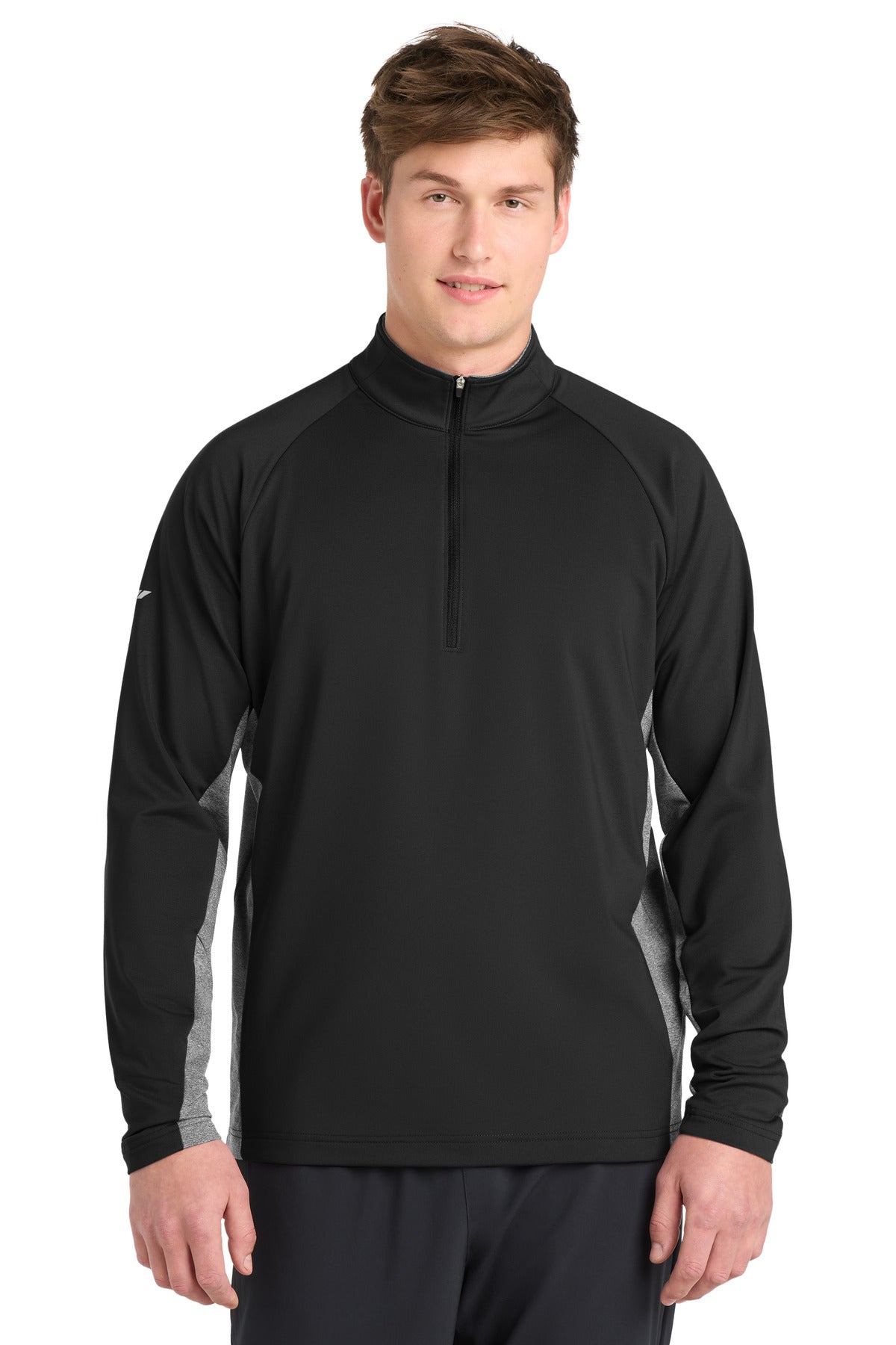 Black/ Charcoal Grey Heather