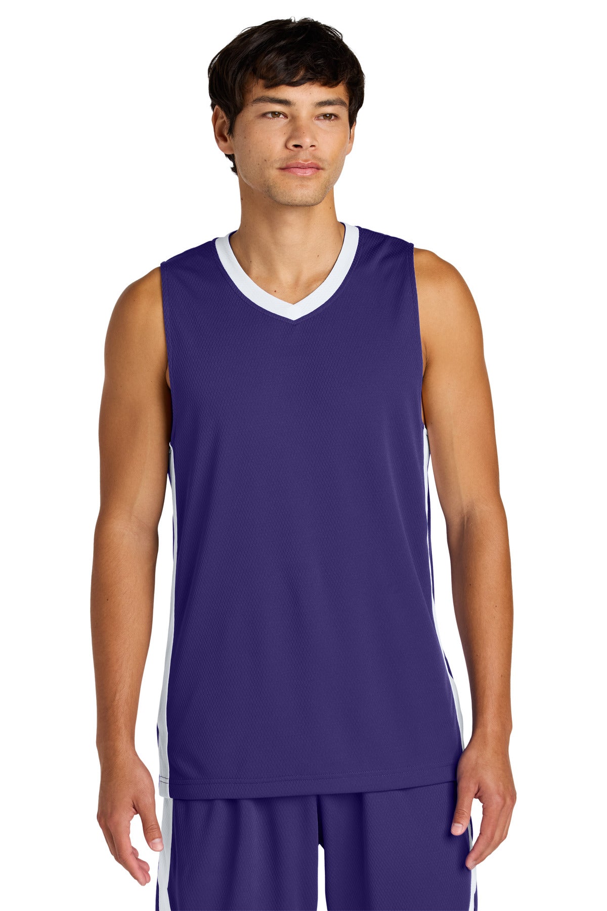 Purple/ White