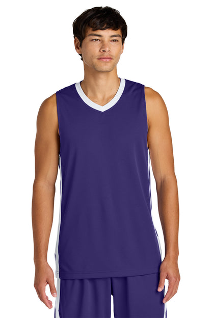 Purple/ White