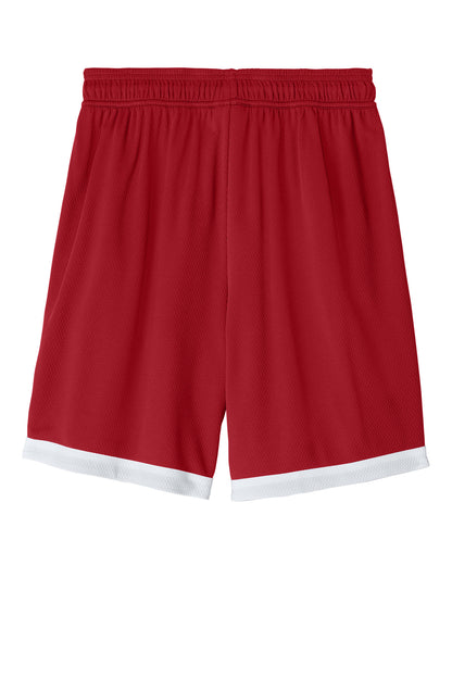 Deep Red/ White