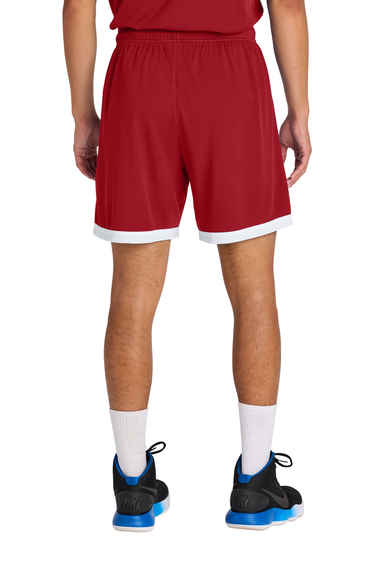 Deep Red/ White