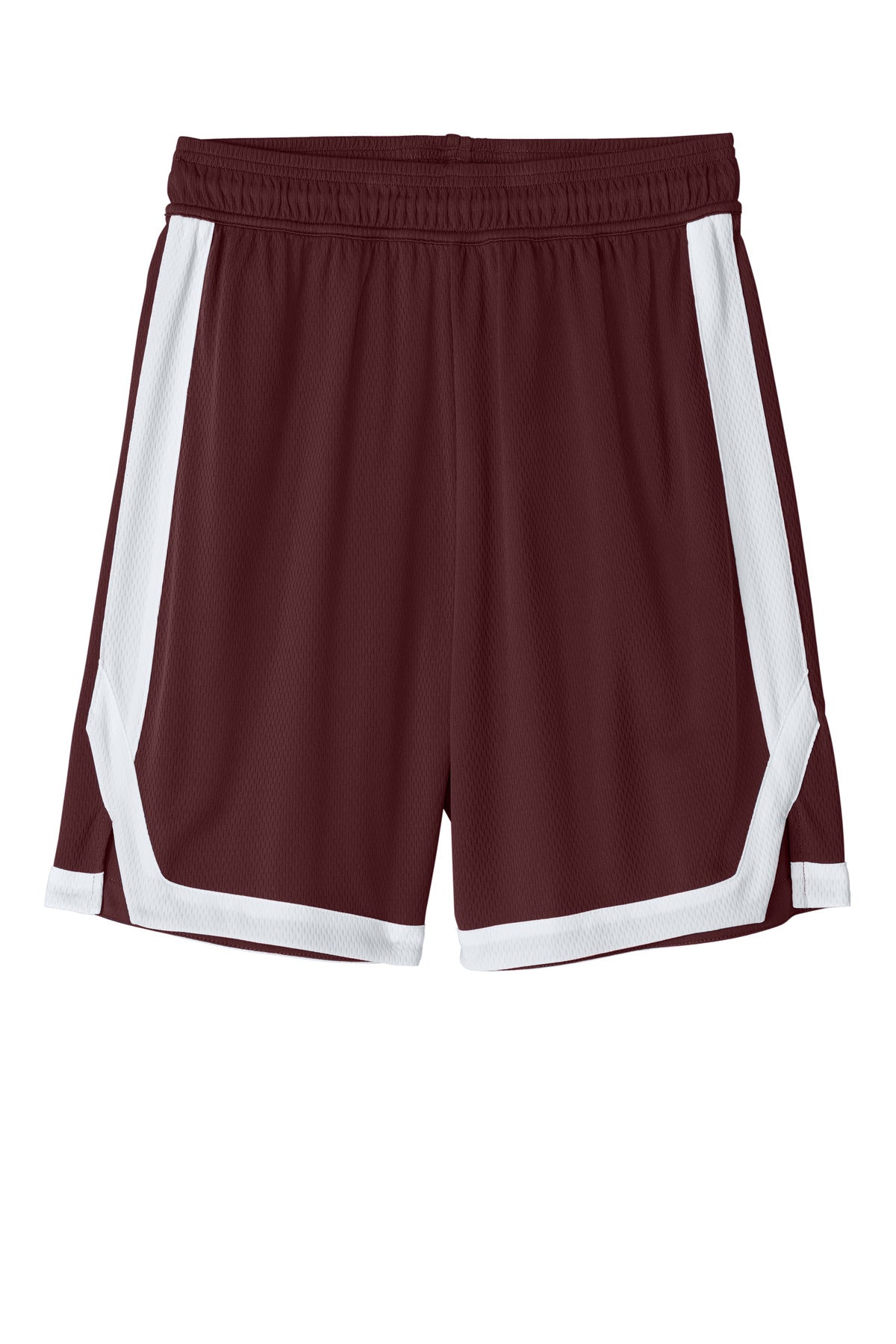 Maroon/ White