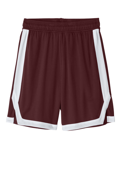 Maroon/ White