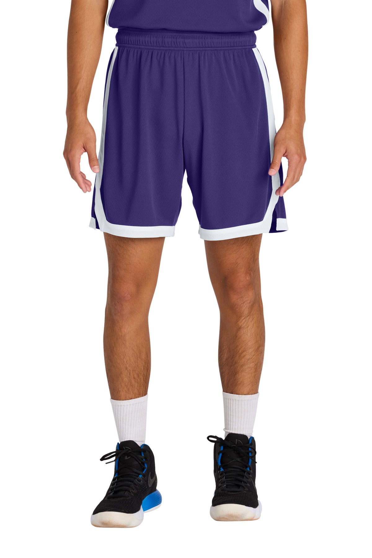 Purple/ White