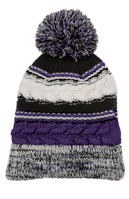 Purple/ Black/ White