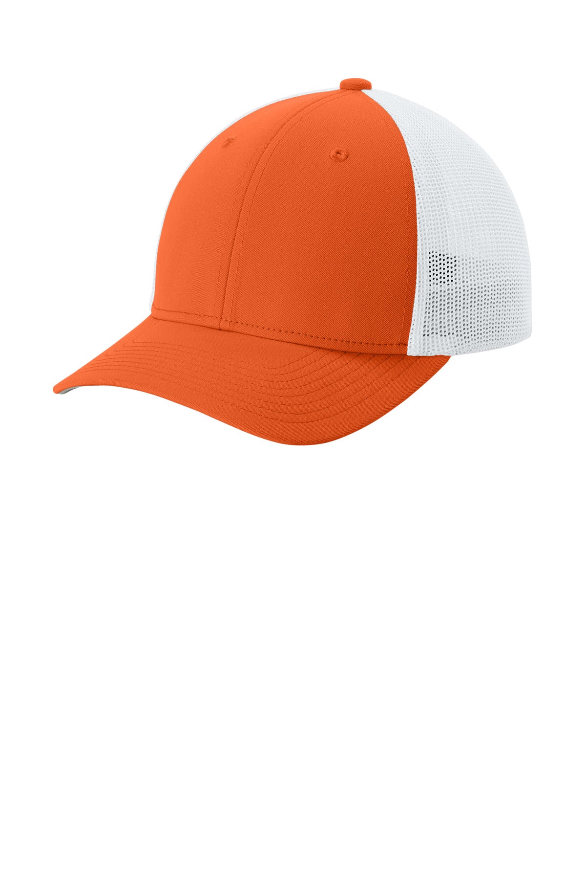 Deep Orange/ White