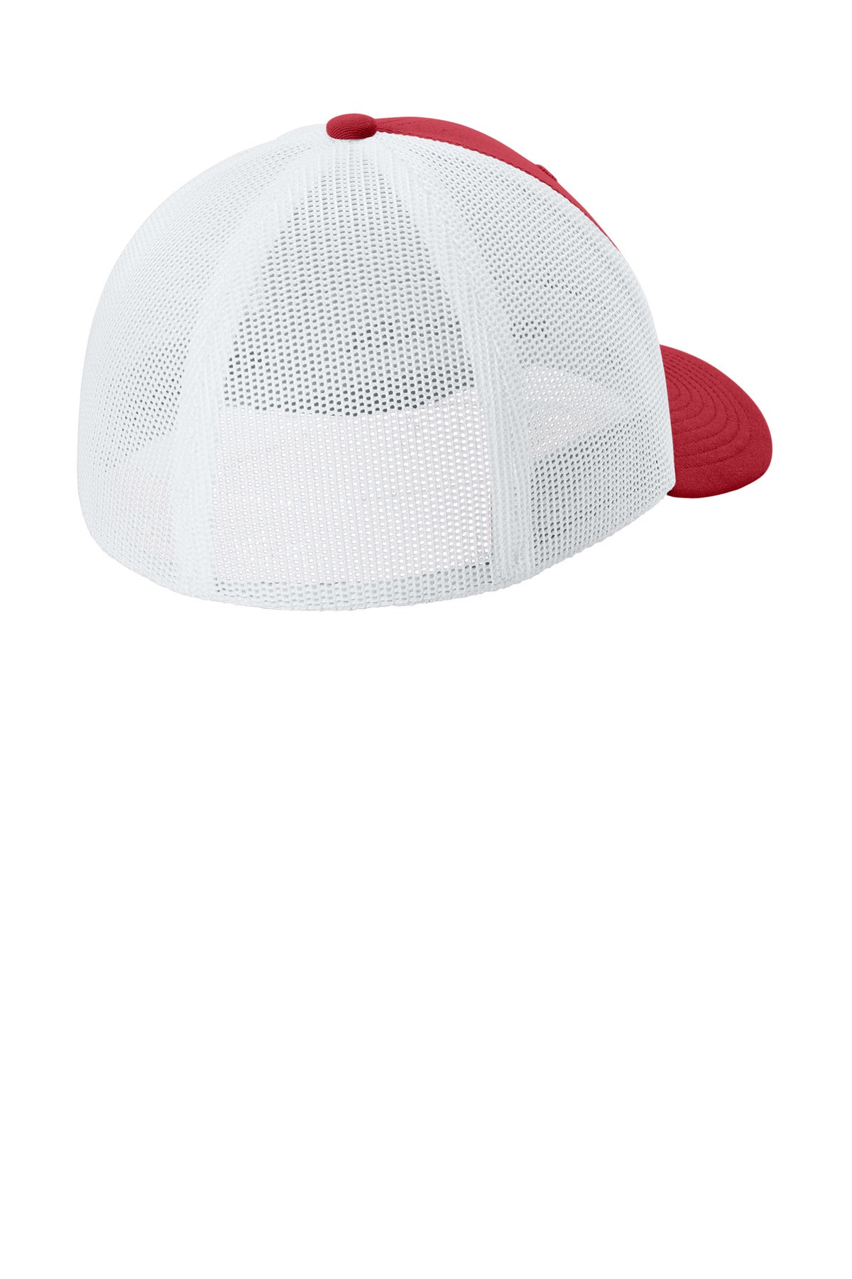 Deep Red/ White