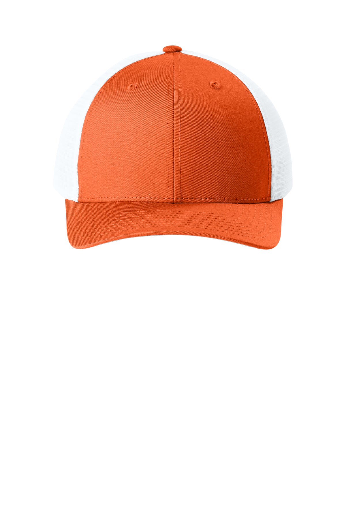 Deep Orange/ White