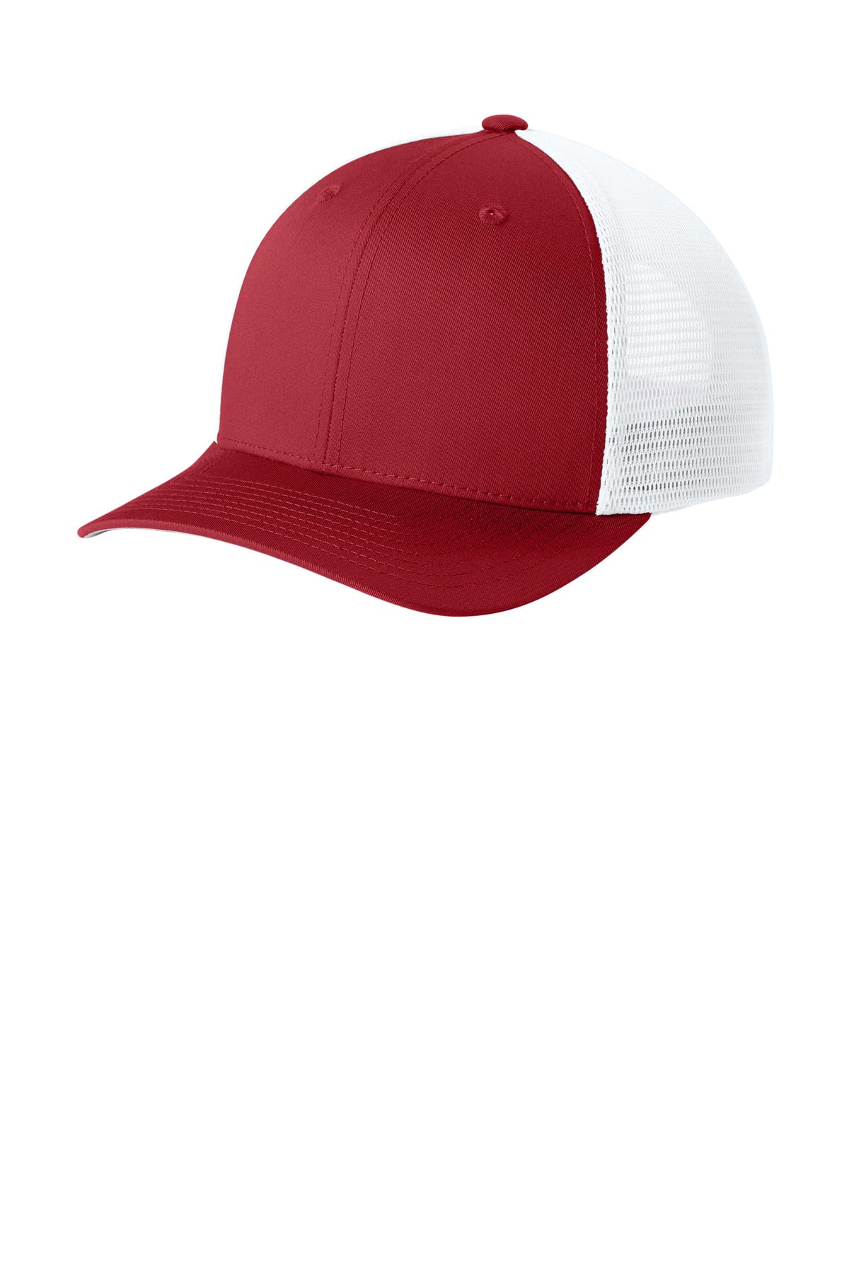 Deep Red/ White