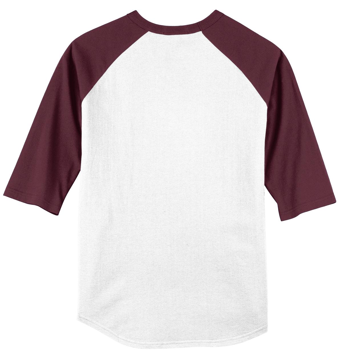 White/ Maroon