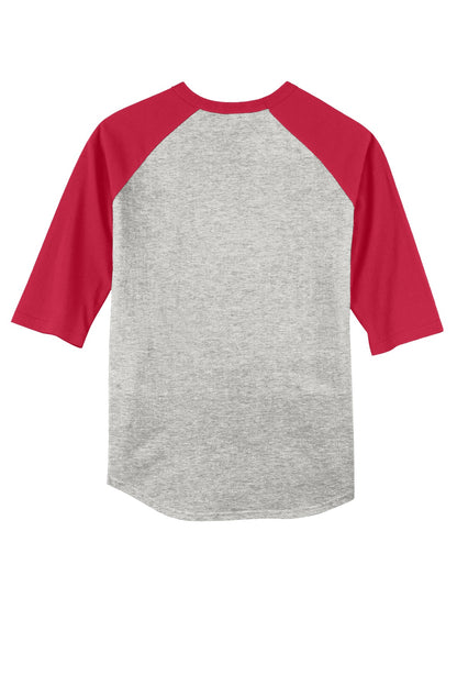 Heather Grey/ Red