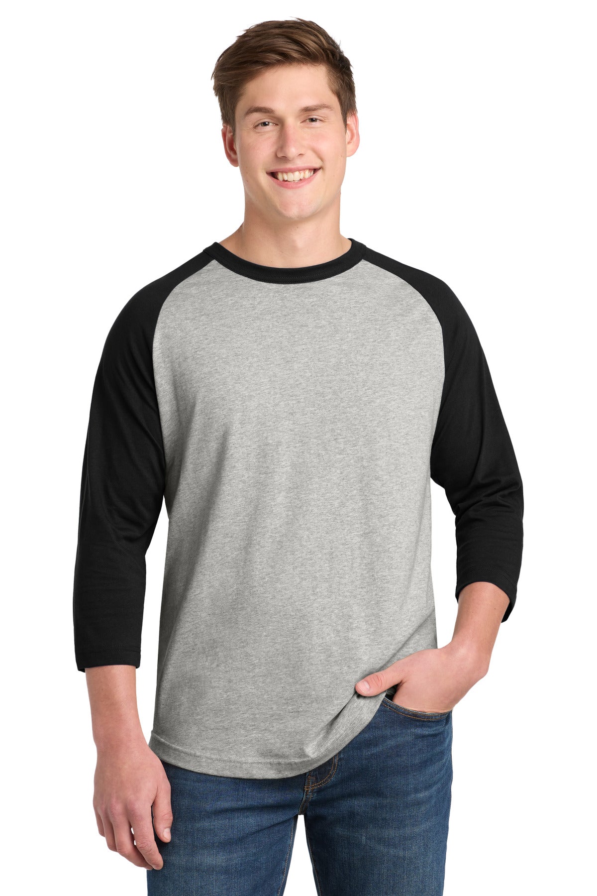 Sport-Tek Colorblock Raglan Jersey (T200)