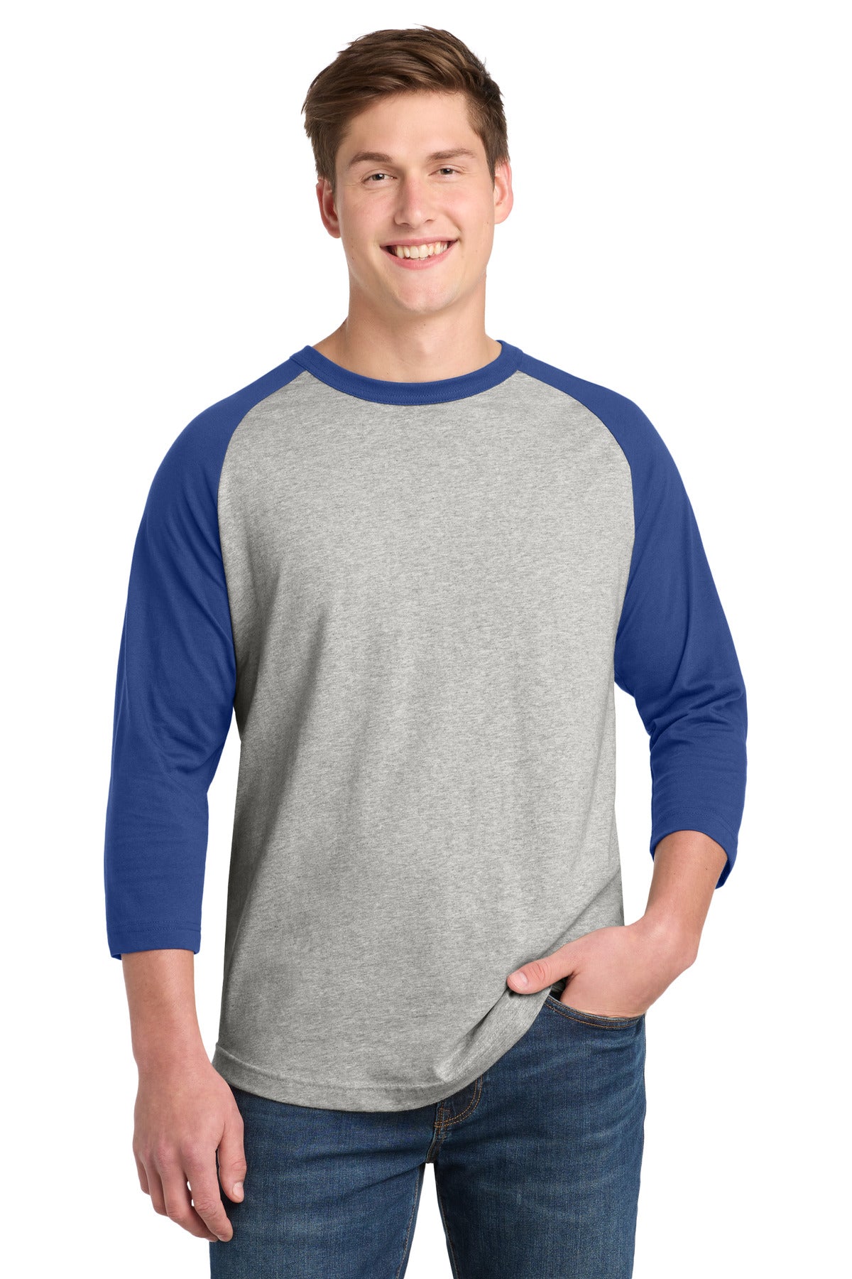 Sport-Tek Colorblock Raglan Jersey (T200)