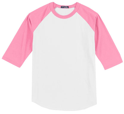 White/ Bright Pink