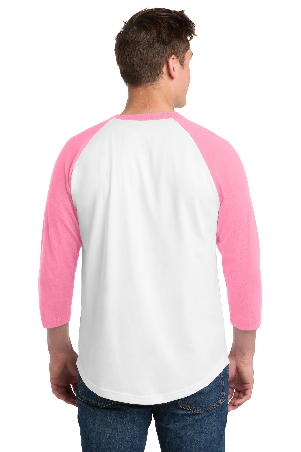 White/ Bright Pink