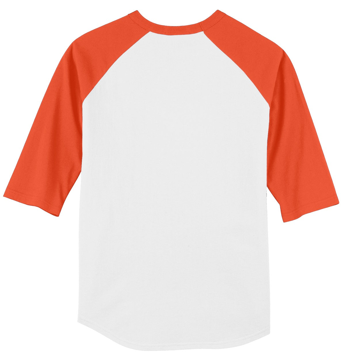 White/ Deep Orange