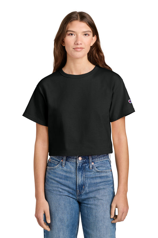 Champion Women's Cropped Heritage Tee (T453W)