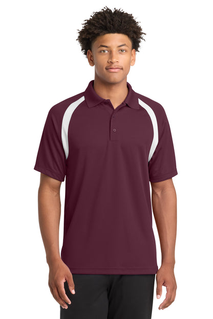 Maroon/ White