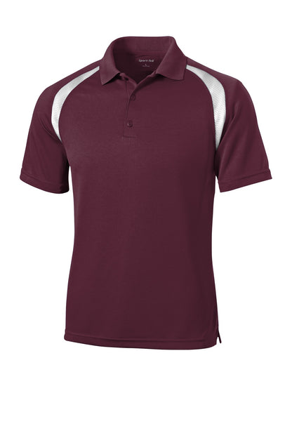 Maroon/ White