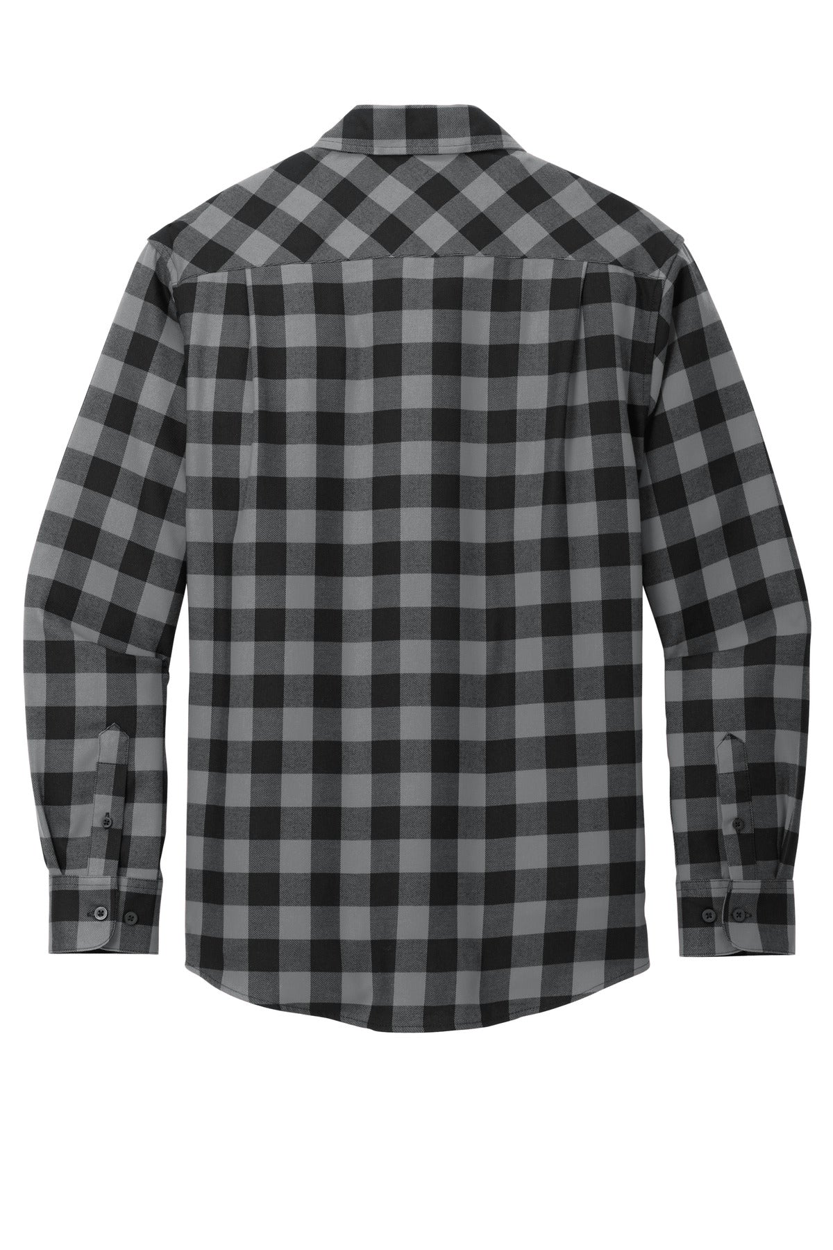 Grey/ Black Buffalo Check