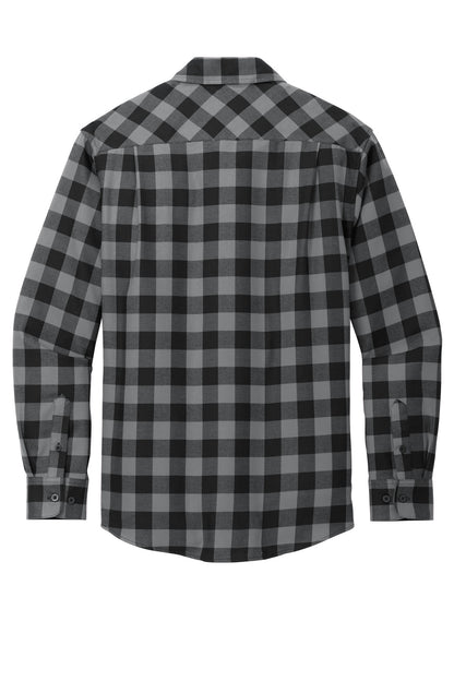 Grey/ Black Buffalo Check