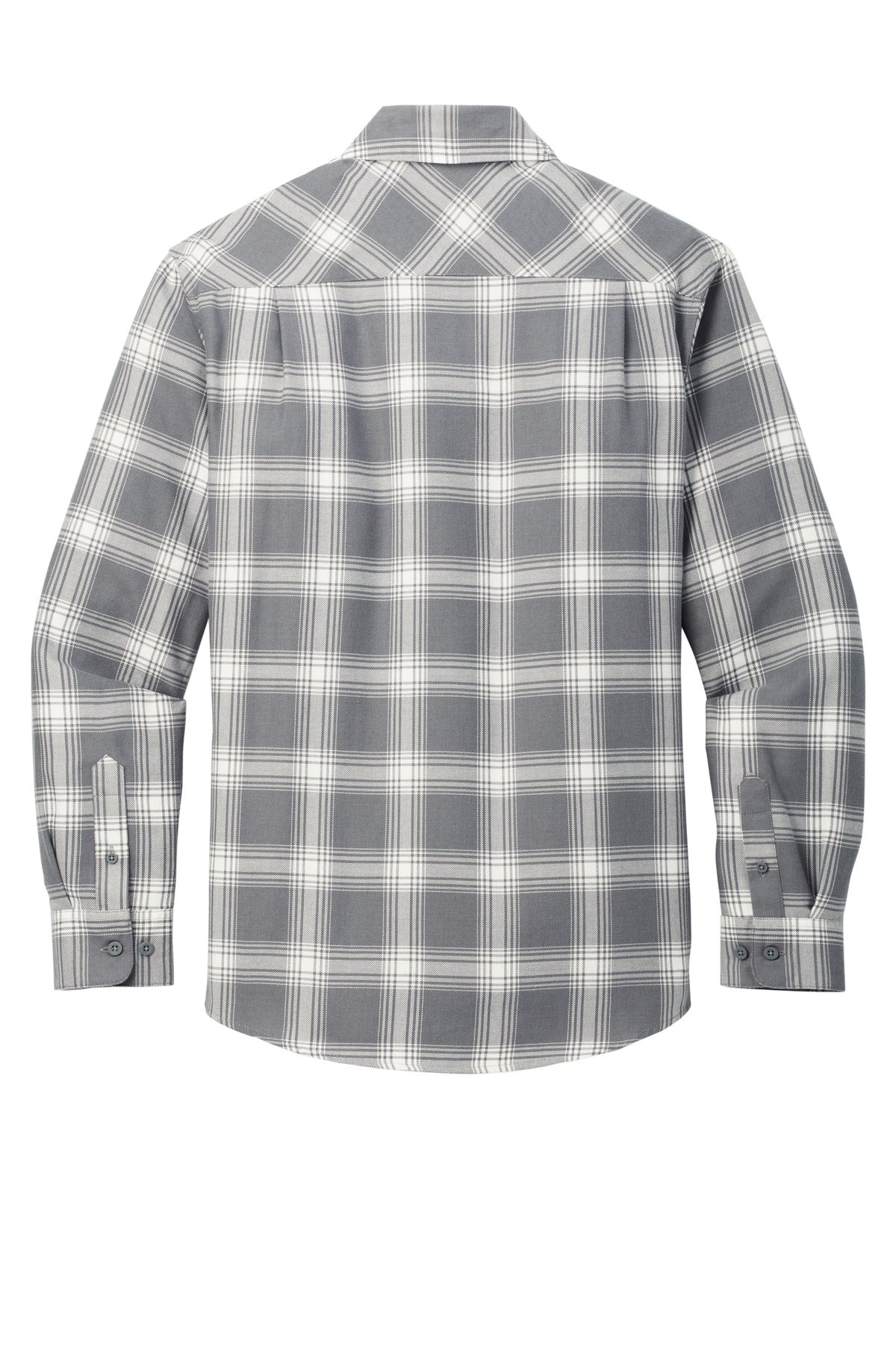 Grey/ Cream Open Plaid