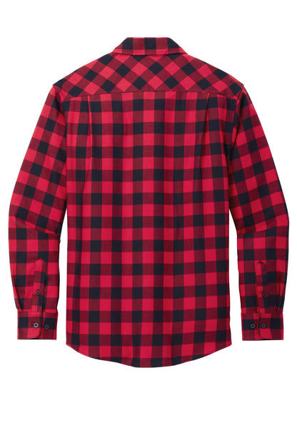 Red/ Black Buffalo Check
