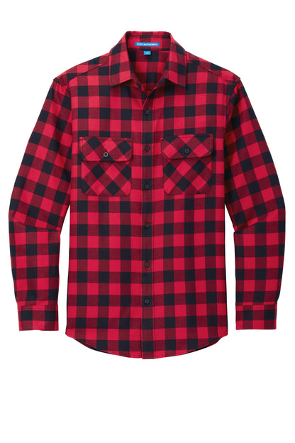 Red/ Black Buffalo Check