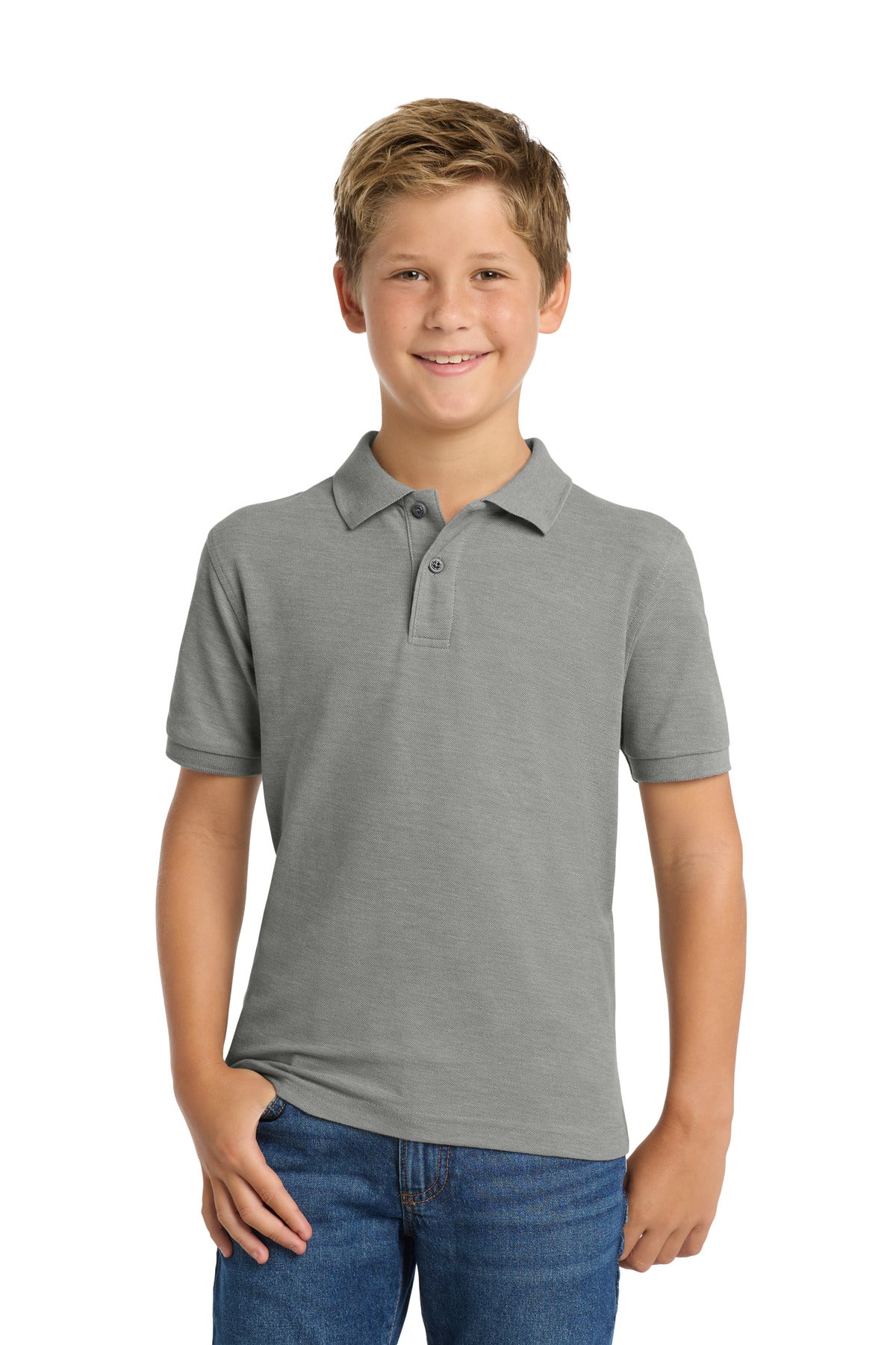 Polo juvenil Silk Touch™ de Port Authority (Y500)