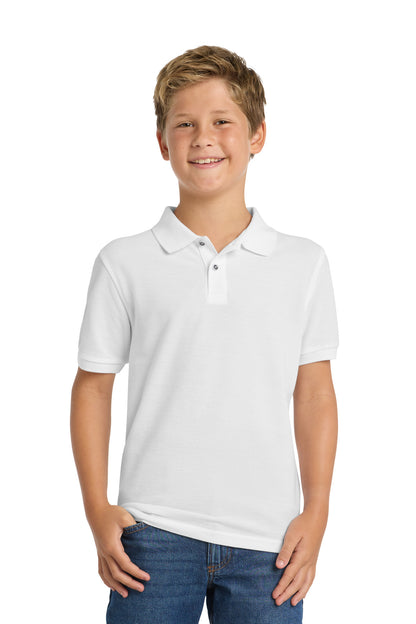 Polo juvenil Silk Touch™ de Port Authority (Y500)