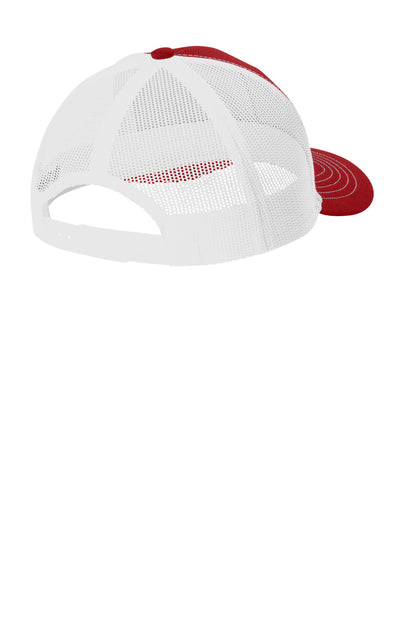 Flame Red/ White