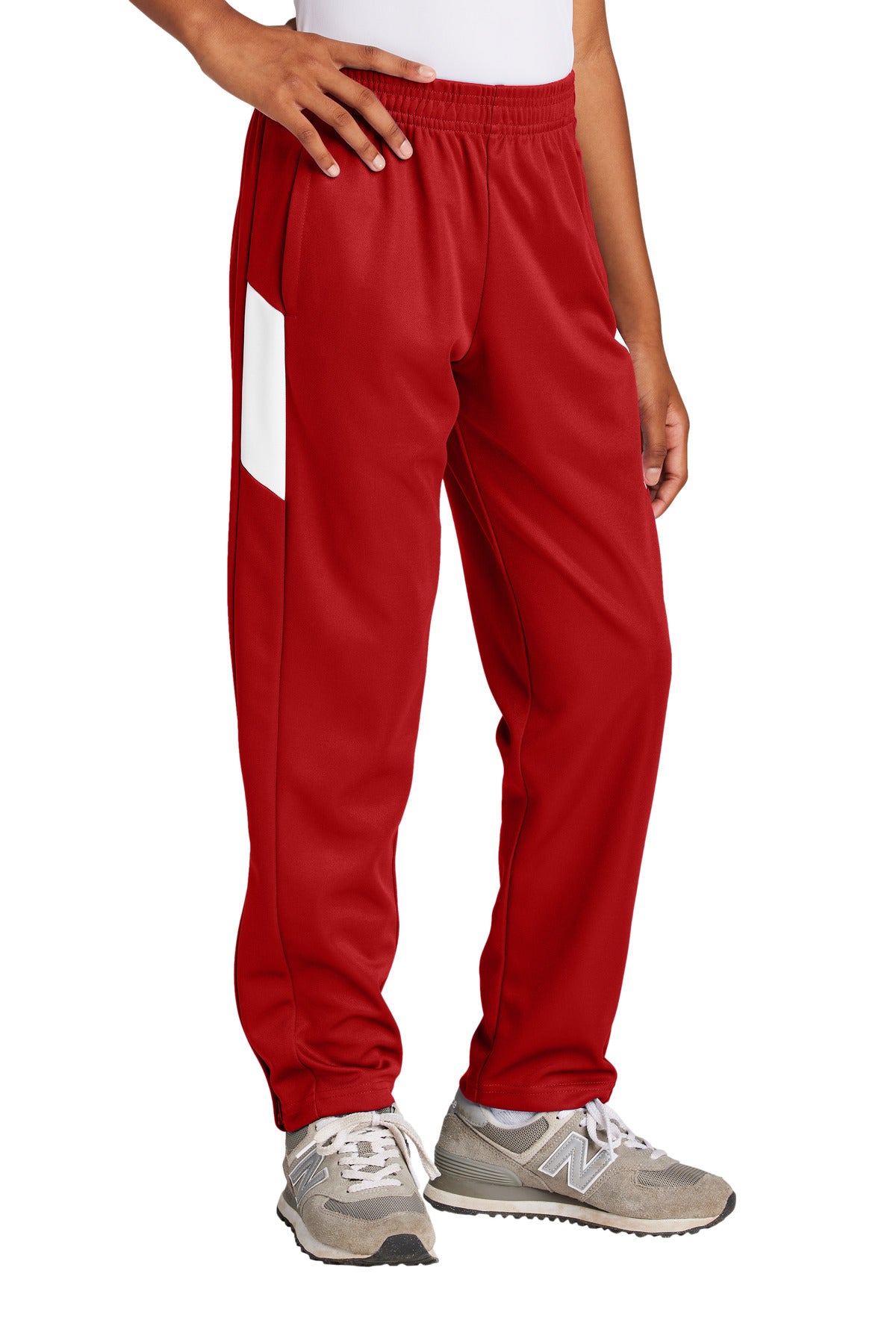 Deep Red/ White