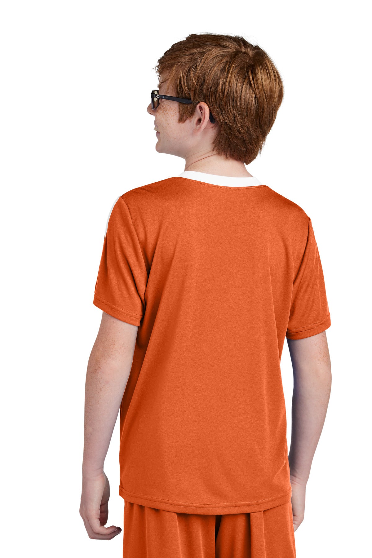 Deep Orange/ White