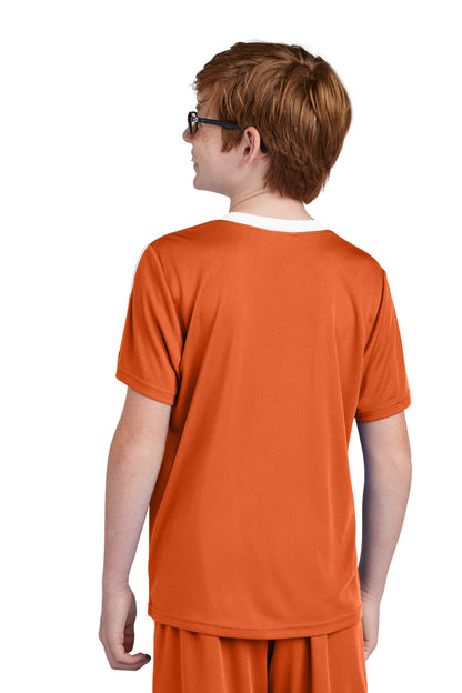 Deep Orange/ White