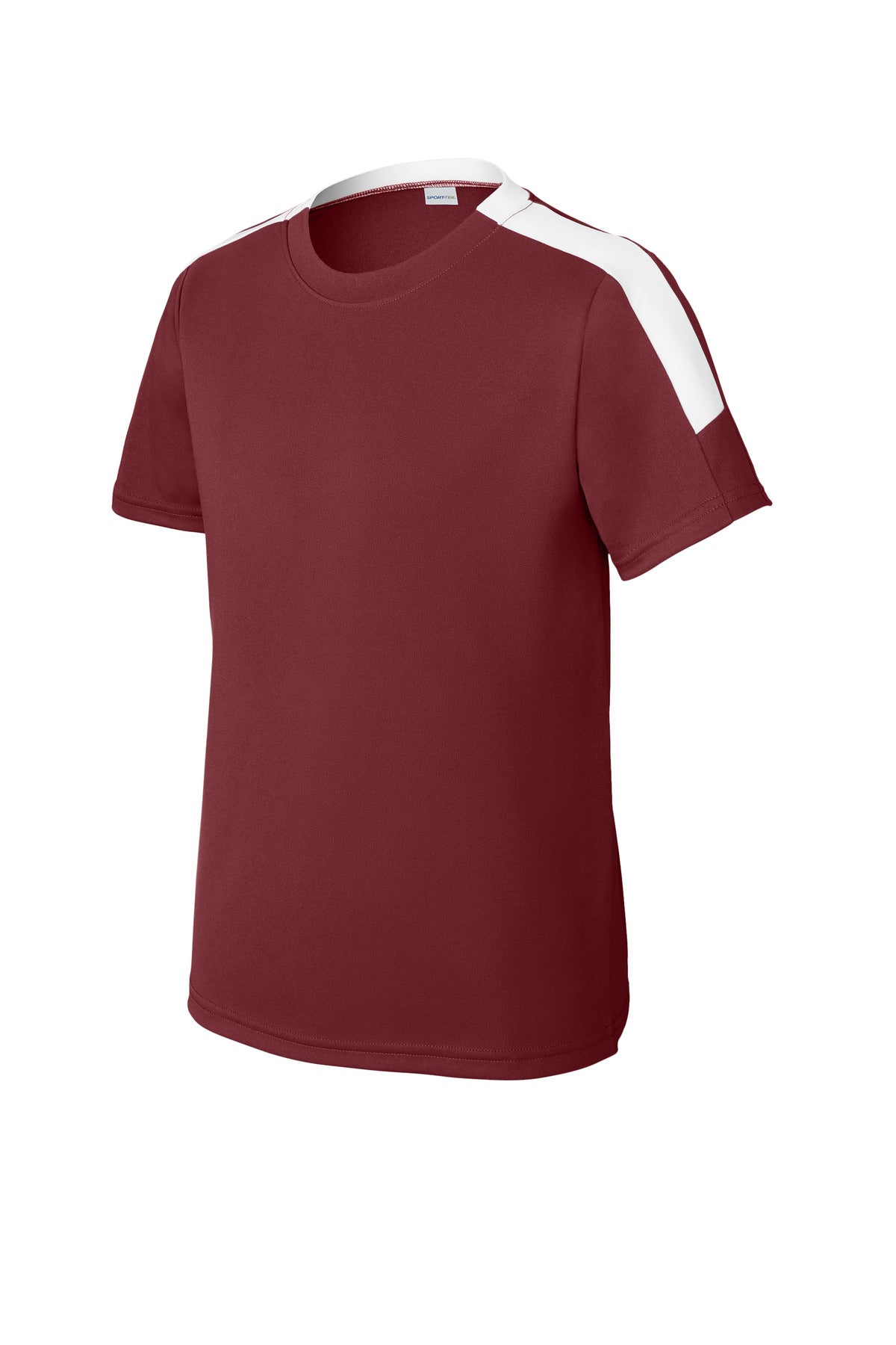 Maroon/ White