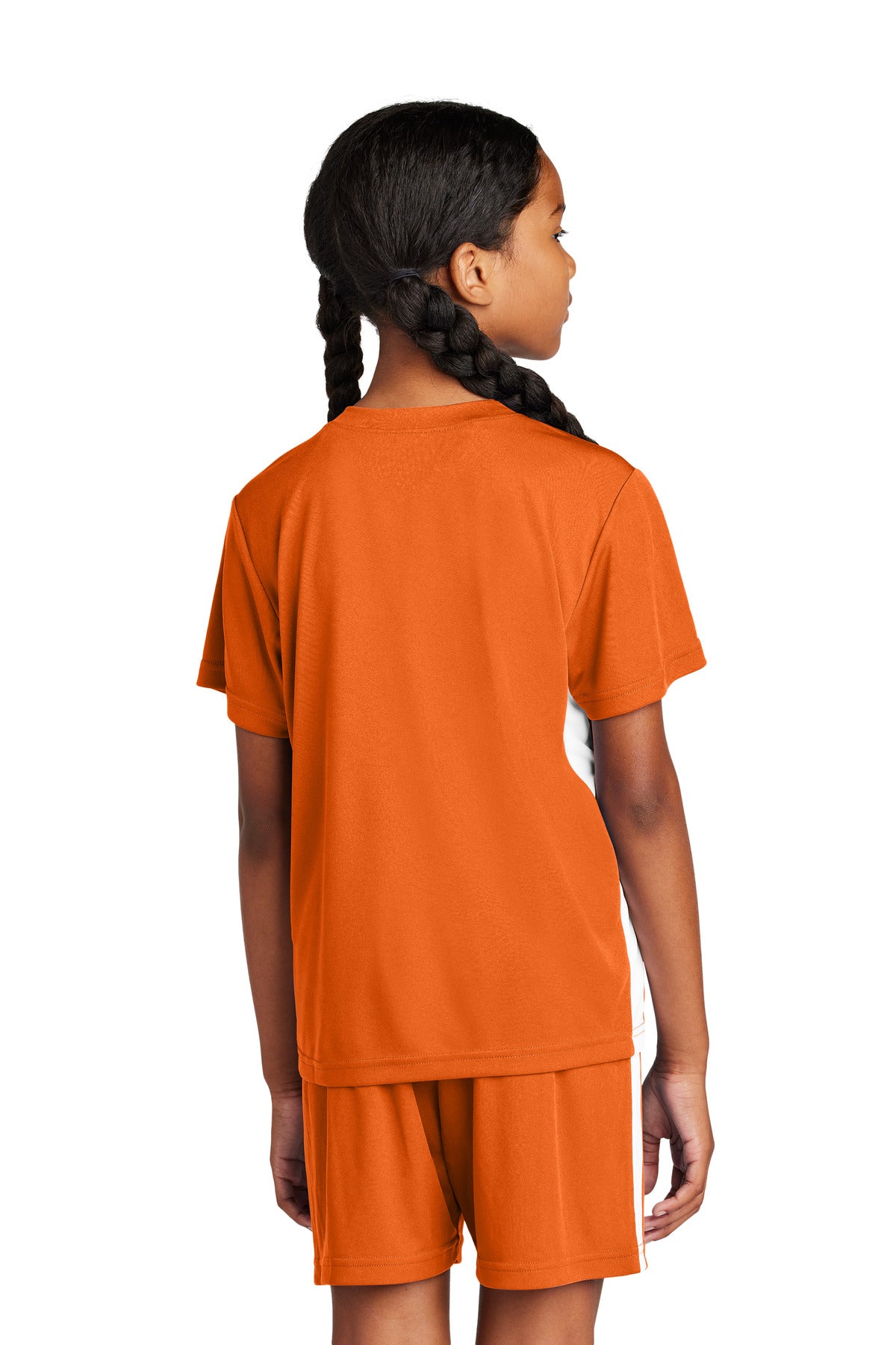 Deep Orange/ White