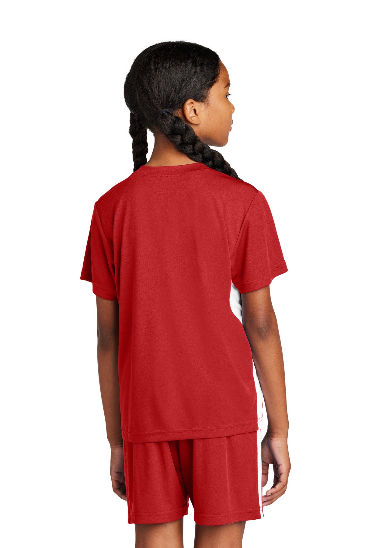 Deep Red/ White