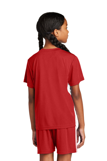 Deep Red/ White