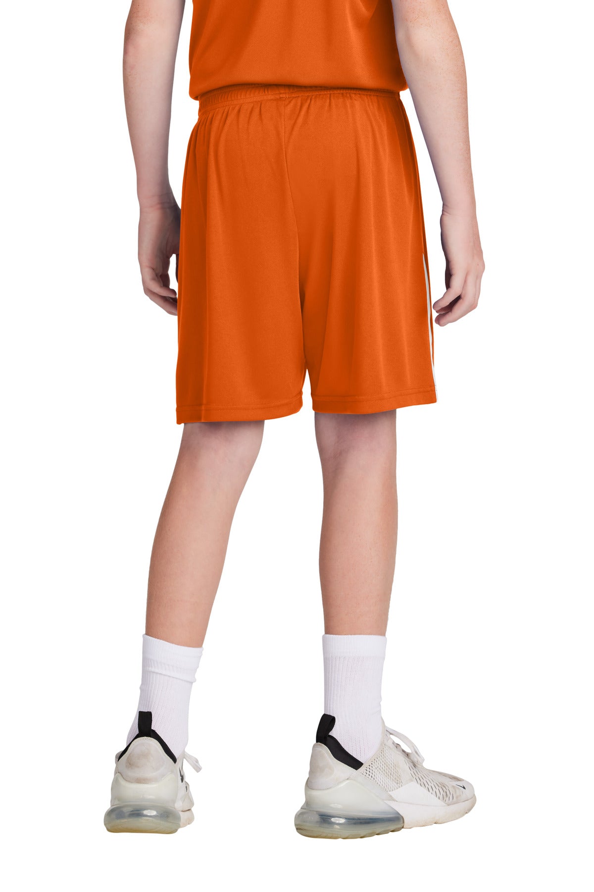 Deep Orange/ White