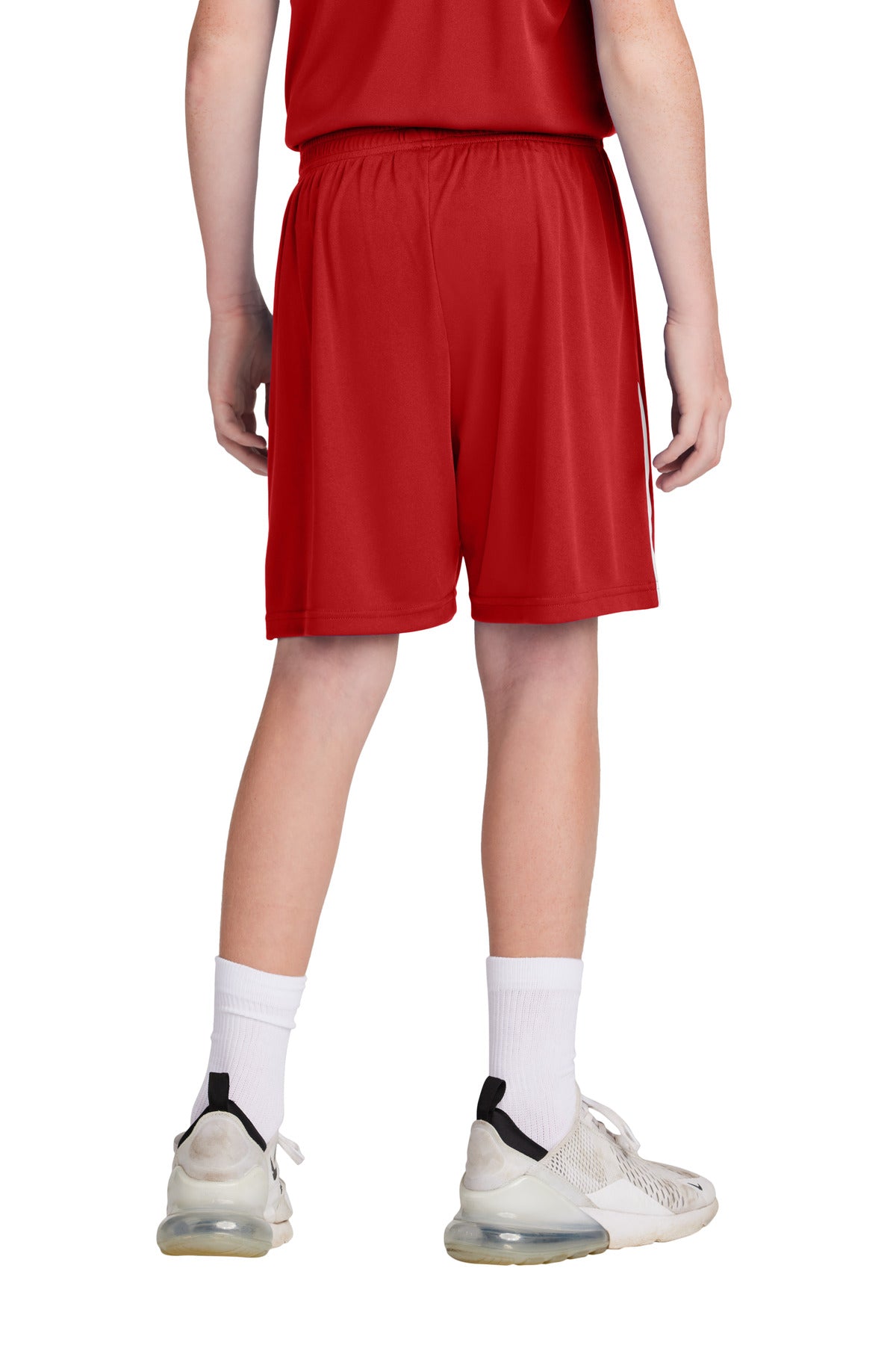 Deep Red/ White