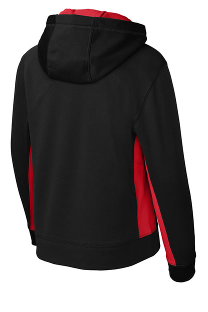 Black/ Deep Red