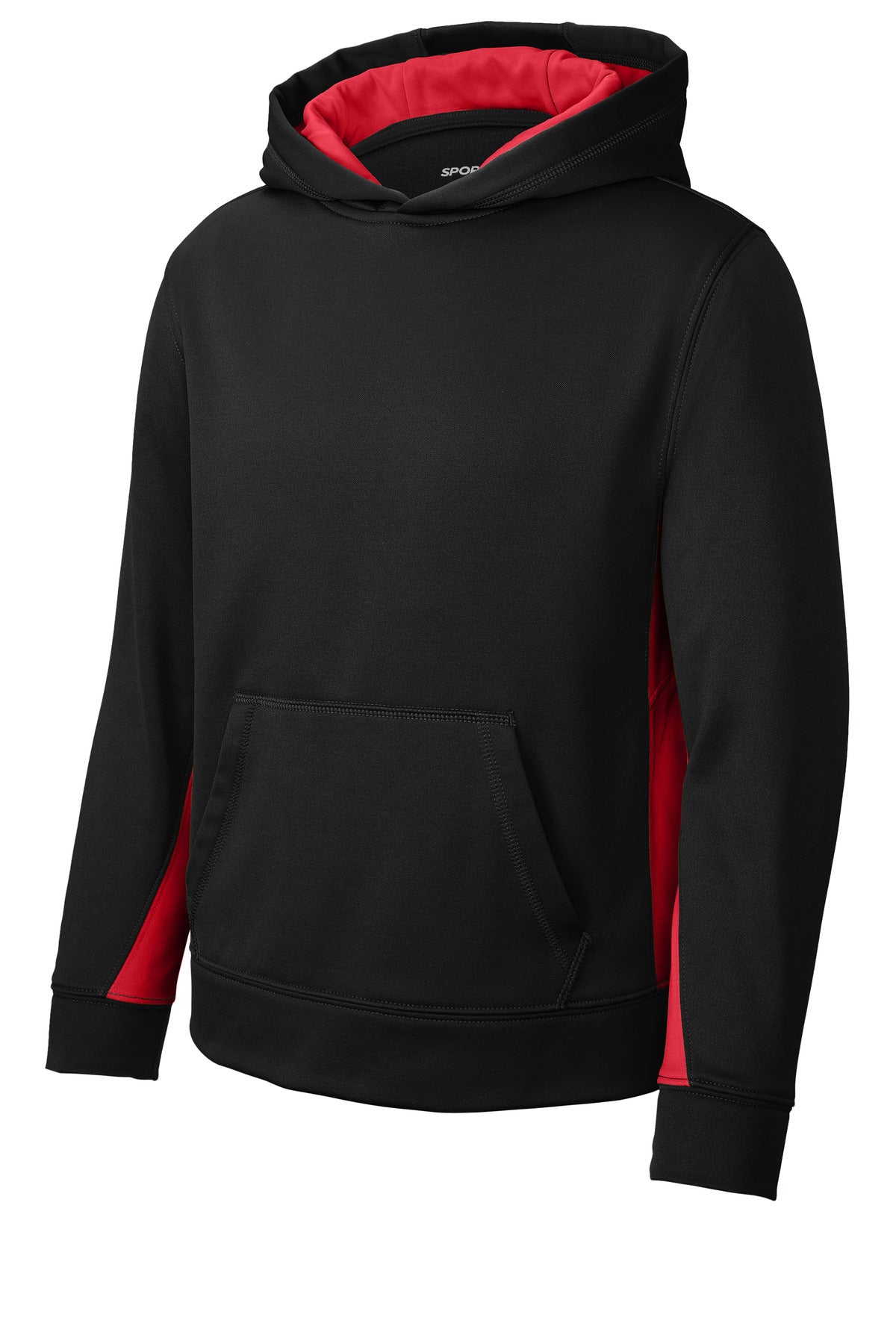 Black/ Deep Red