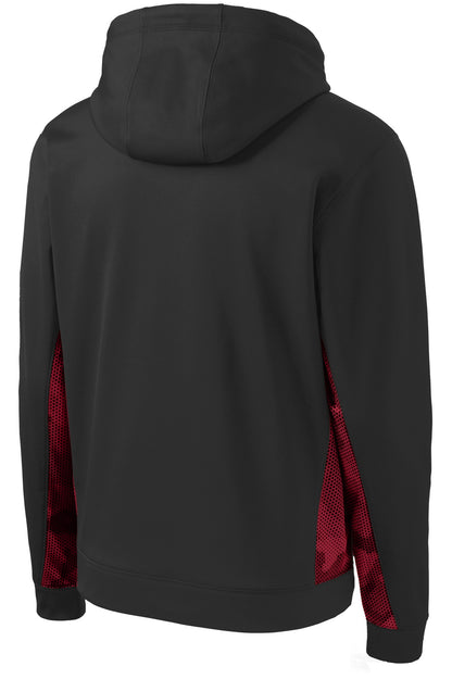 Black/ Deep Red