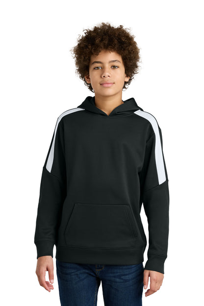 Sport-Tek Youth Sport-Wick Fleece United Pullover Hoodie (YST255)