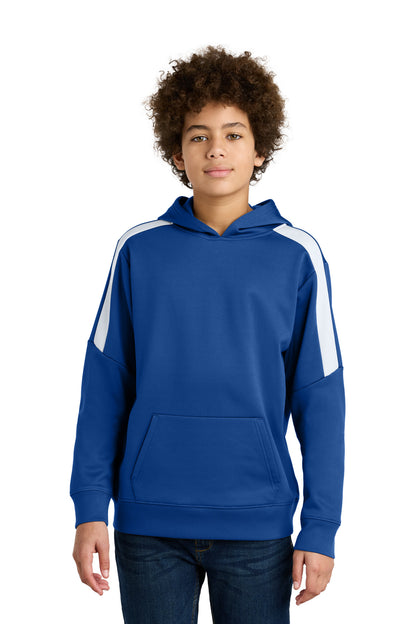 Sport-Tek Youth Sport-Wick Fleece United Pullover Hoodie (YST255)