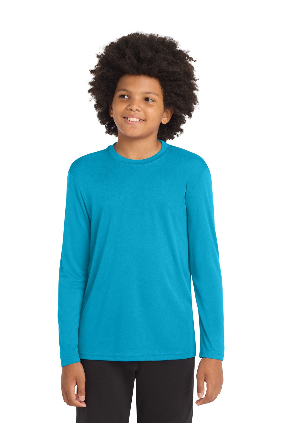 Camiseta juvenil de manga larga PosiCharge Competitor™ de Sport-Tek (YST350LS)
