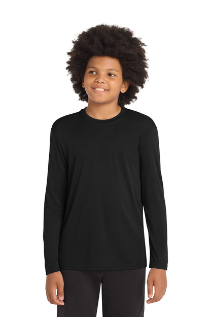 Camiseta juvenil de manga larga PosiCharge Competitor™ de Sport-Tek (YST350LS)