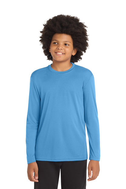Camiseta juvenil de manga larga PosiCharge Competitor™ de Sport-Tek (YST350LS)