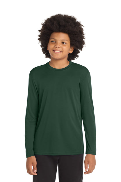 Camiseta juvenil de manga larga PosiCharge Competitor™ de Sport-Tek (YST350LS)